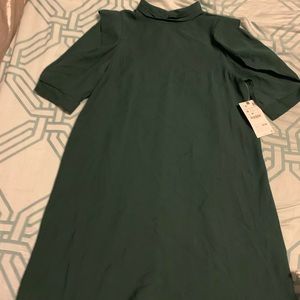 ZARA NWT GREEN DRESS